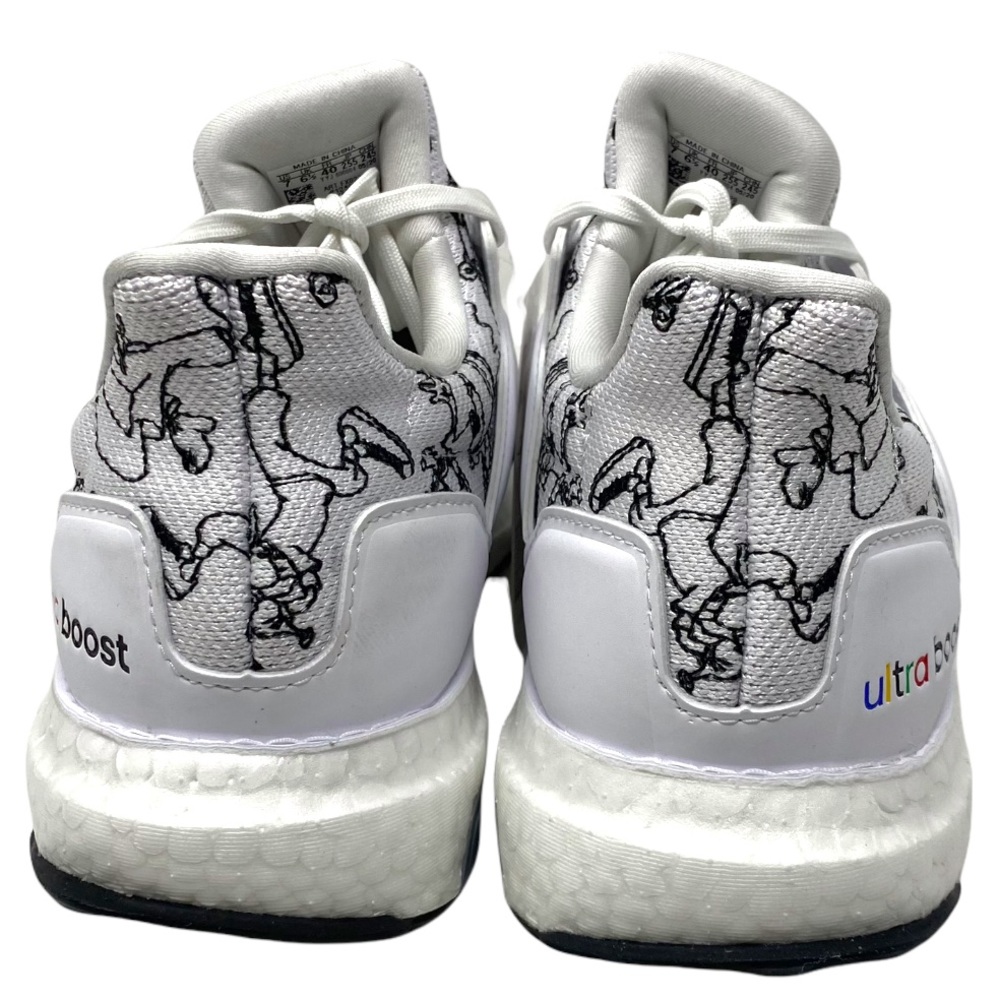 ADIDAS Ultraboost DNA x Disney Sneaker Youth Size 7, Women’s Size 8 in White - Picture 6 of 13